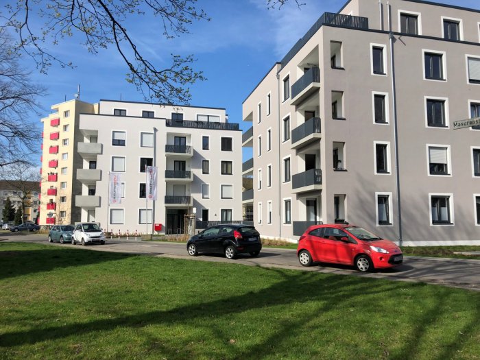 Bau und Immobilien Treml GmbH, Wohnungsbau, Stadt, Neubau von 2 Wohngebäuden und einer zusammenhängenden Tiefgarage in der Friedrich-Ebert-Straße 2-12 - Pulheim Wohnungsbau / Projektmanagement